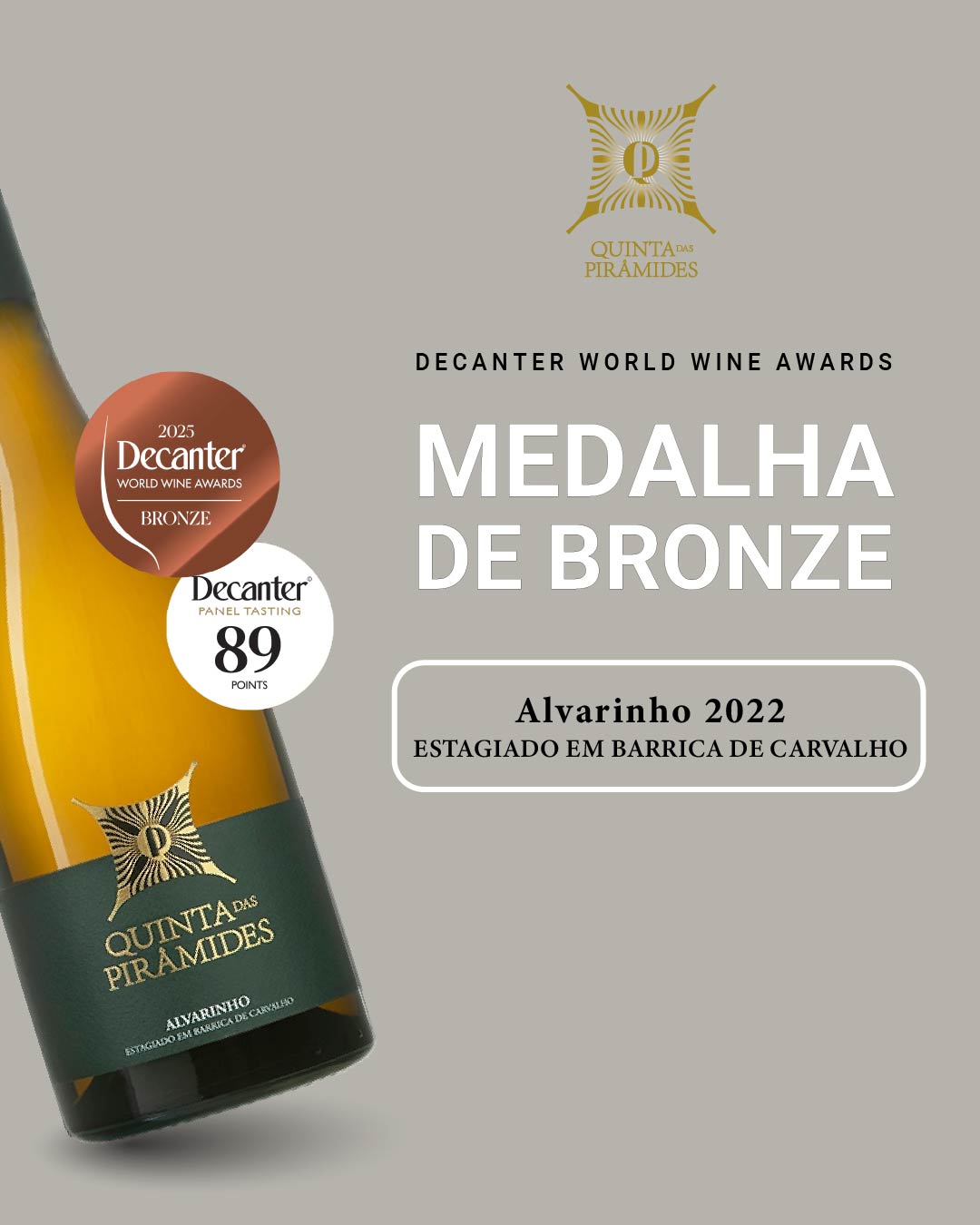 Medalha de Bronze - Decanter